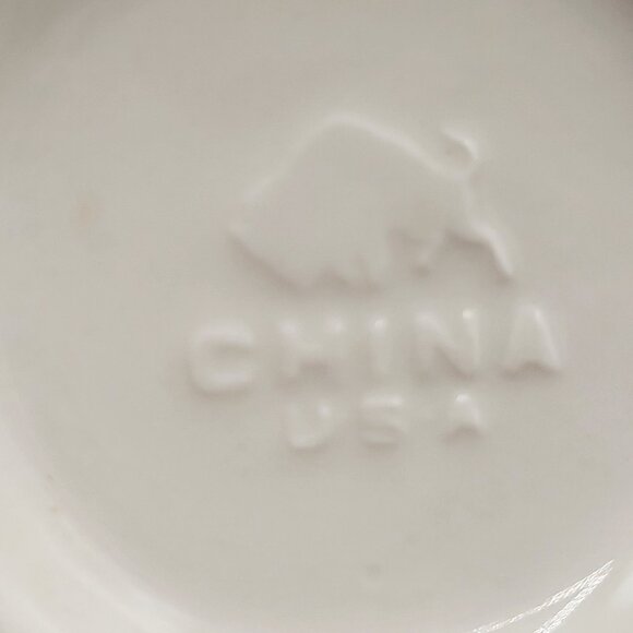 Buffalo China Ramekin Dish Restaurant Dinner Ware Red Pink Black Striped Ceramic - Picture 6 of 6